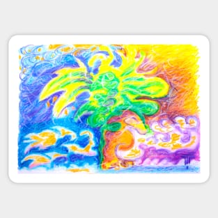 palmtree Sticker